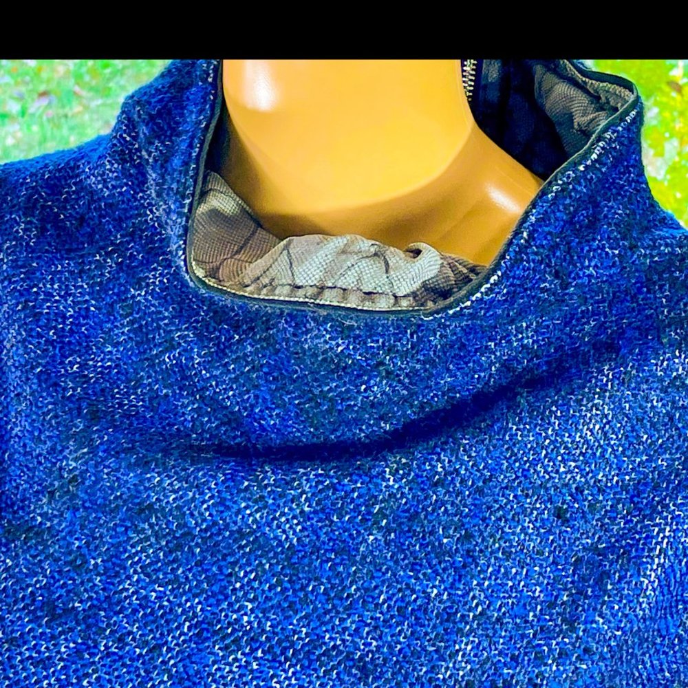 ⭐️HP⭐️MARC BY MARC JACOBS▪️Wool Blend Exposed Back Zip Retro Mod Tweed Vest Top - Picture 3 of 8